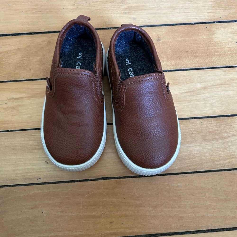 Carter’s Brown Slip-on Toddler Shoes